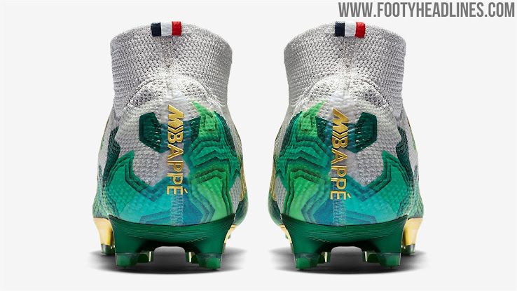 mbappe green boots