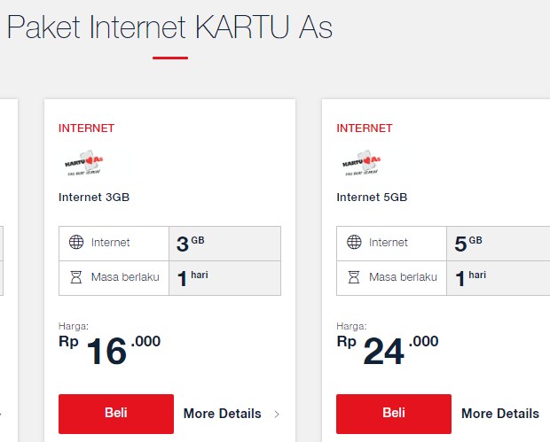 Kode Paket Internet Kartu As Murah Terbaru 2019 Kode Paket Internet Kartu As Murah Terbaru 2019