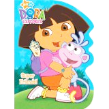 Super Friends! (Dora The Explorer) (Shaped Coloring Book) Discount
