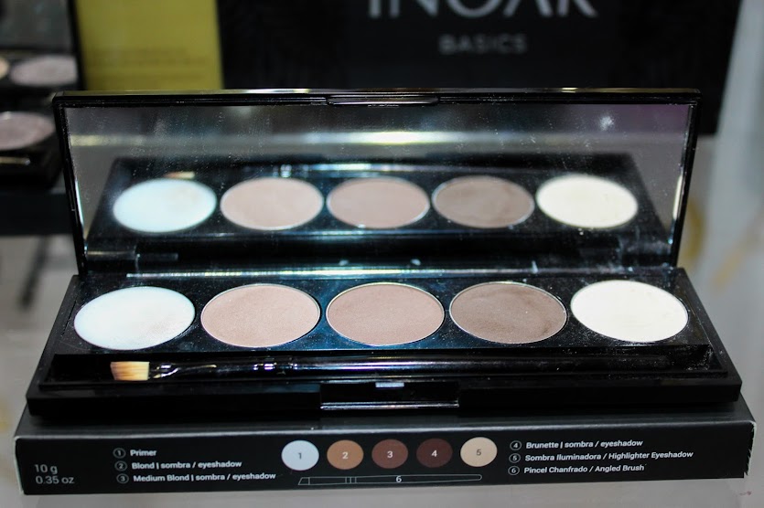 Kamila Rios - LANÇAMENTO LINHA MAQUIAGEM INOAR COSMÉTICOS NA BEAUTY FAIR 2017 The Brow Gallery Inoar - Kit Sobrancelhas