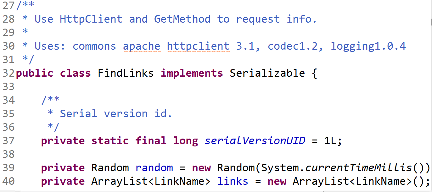 Berlin Brown and Software Development: Just some code