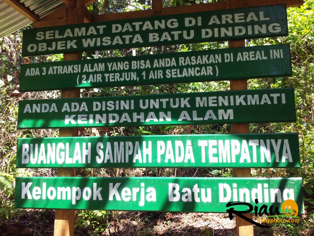 Air Terjun Batu Dinding Pekanbaru - Renunganku