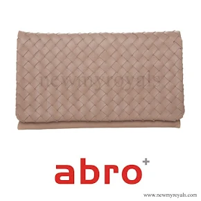 Crown Princess Victoria style Abro Skin Gold Clutch