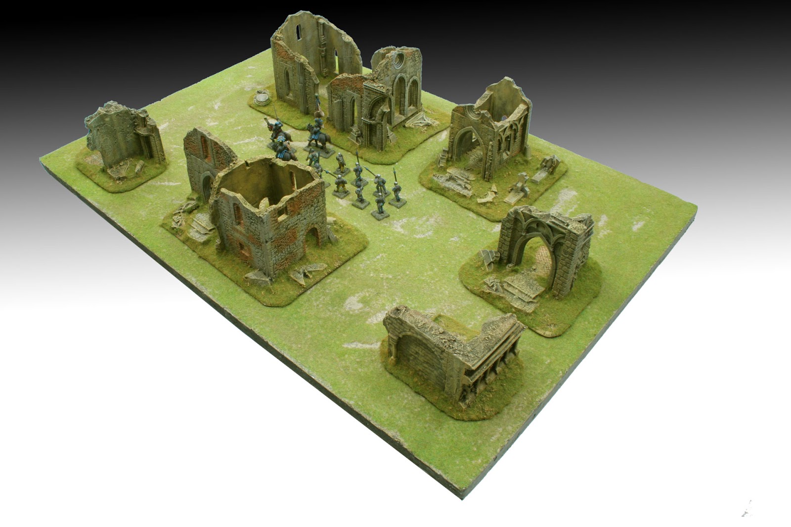Wargame News and Terrain Manorhouse PrePainted Miniature