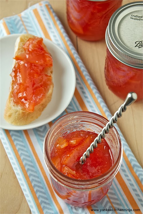 Meyer lemon and blood orange marmalade Yankee Kitchen Ninja
