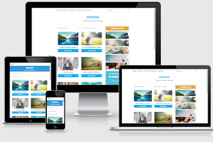 Digizena Responsive Blogger Template