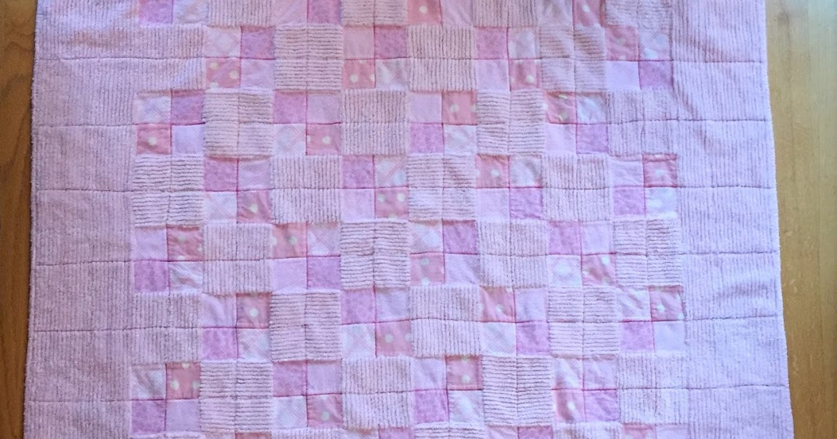Creative Expressions Chenille and Flannel Quilt