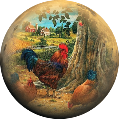 Круглые картинки для декупажа.