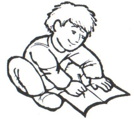 Imagen De Niño Escribiendo : Escribiendo un cuento