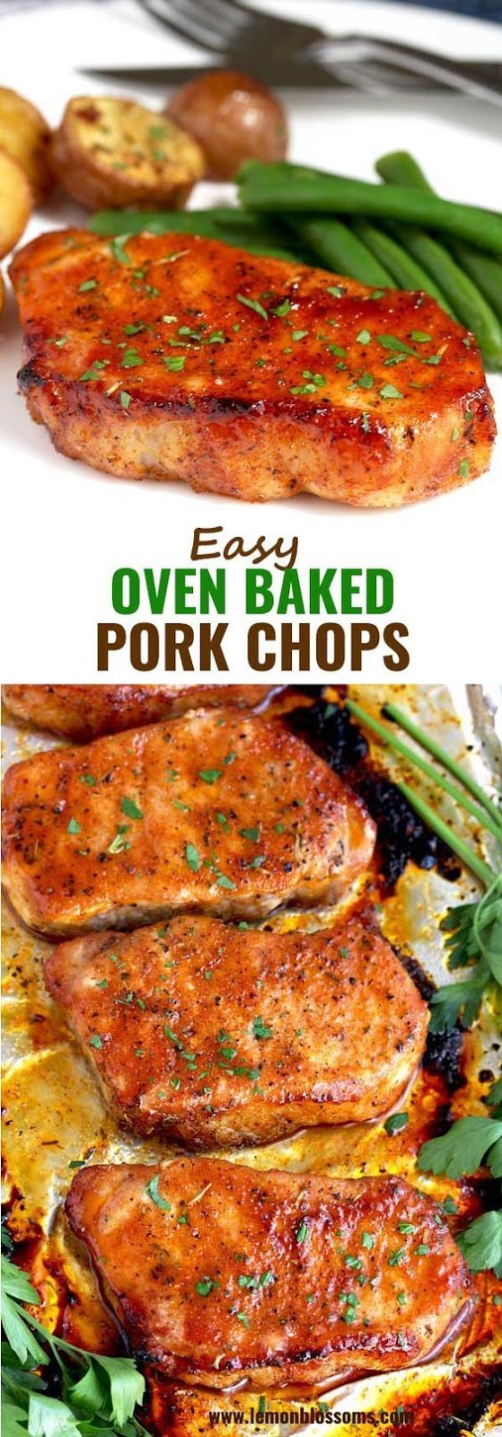 EASY OVEN BAKED PORK CHOPS #easy #oven #baked #pork #chops #delicious #deliciousrecipes #tasty #tastyrecipes Desserts, Healthy Food, Easy Recipes, Dinner, Lauch, Delicious, Easy, Holidays Recipe, Special Diet, World Cuisine, Cake, Grill, Appetizers, Healthy Recipes, Drinks, Cooking Method, Italian Recipes, Meat, Vegan Recipes, Cookies, Pasta Recipes, Fruit, Salad, Soup Appetizers, Non Alcoholic Drinks, Meal Planning, Vegetables, Soup, Pastry, Chocolate, Dairy, Alcoholic Drinks, Bulgur Salad, Baking, Snacks, Beef Recipes, Meat Appetizers, Mexican Recipes, Bread, Asian Recipes, Seafood Appetizers, Muffins, Breakfast And Brunch, Condiments, Cupcakes, Cheese, Chicken Recipes, Pie, Coffee, No Bake Desserts, Healthy Snacks, Seafood, Grain, Lunches Dinners, Mexican, Quick Bread, Liquor EASY OVEN BAKED PORK CHOPS #easy #oven #baked #pork #chops #delicious #deliciousrecipes #tasty #tastyrecipes Desserts, Healthy Food, Easy Recipes, Dinner, Lauch, Delicious, Easy, Holidays Recipe, Special Diet, World Cuisine, Cake, Grill, Appetizers, Healthy Recipes, Drinks, Cooking Method, Italian Recipes, Meat, Vegan Recipes, Cookies, Pasta Recipes, Fruit, Salad, Soup Appetizers, Non Alcoholic Drinks, Meal Planning, Vegetables, Soup, Pastry, Chocolate, Dairy, Alcoholic Drinks, Bulgur Salad, Baking, Snacks, Beef Recipes, Meat Appetizers, Mexican Recipes, Bread, Asian Recipes, Seafood Appetizers, Muffins, Breakfast And Brunch, Condiments, Cupcakes, Cheese, Chicken Recipes, Pie, Coffee, No Bake Desserts, Healthy Snacks, Seafood, Grain, Lunches Dinners, Mexican, Quick Bread, Liquor