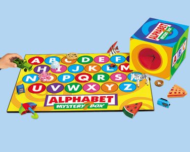 Alphabet Mystery Box - Apples and ABC's