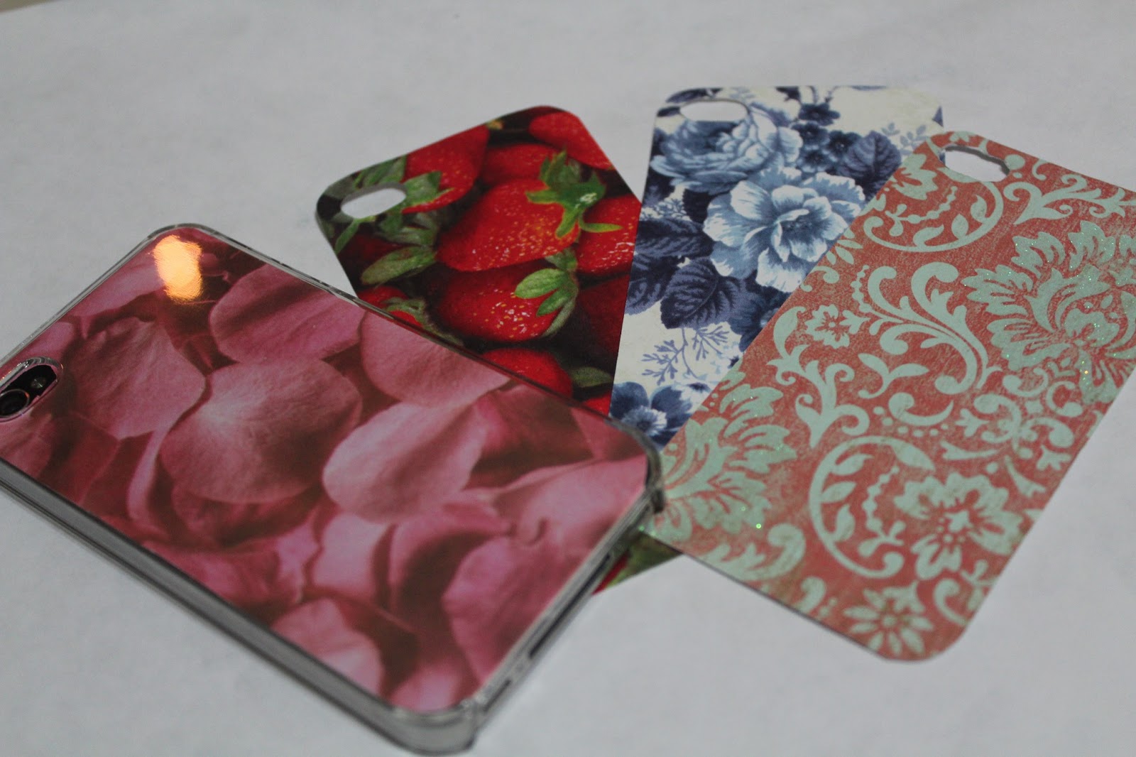 Rose Water: DIY iPhone case cover
