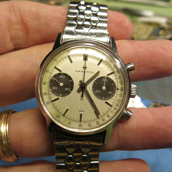 Top hamilton 1968 chronograph Flash Sales