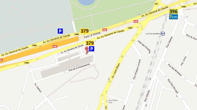 Horaires Bus 379 Direction Croix De Berny
