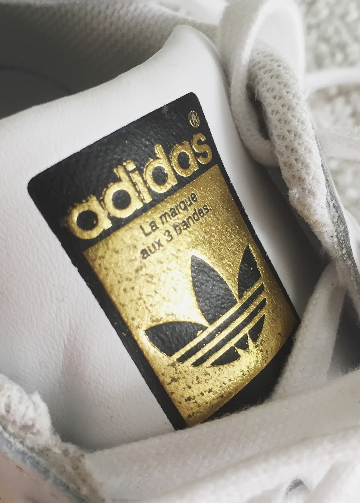 adidas superstar gold label