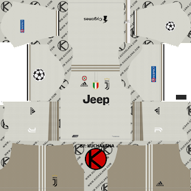 Juventus 2018/19 UCL Kit - Dream League Soccer Kits