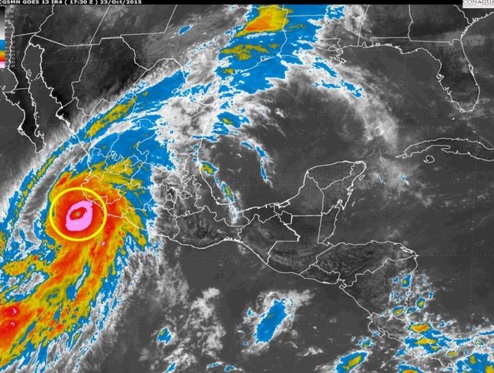 la sierra madre occidental sirvió de protección contra huracán