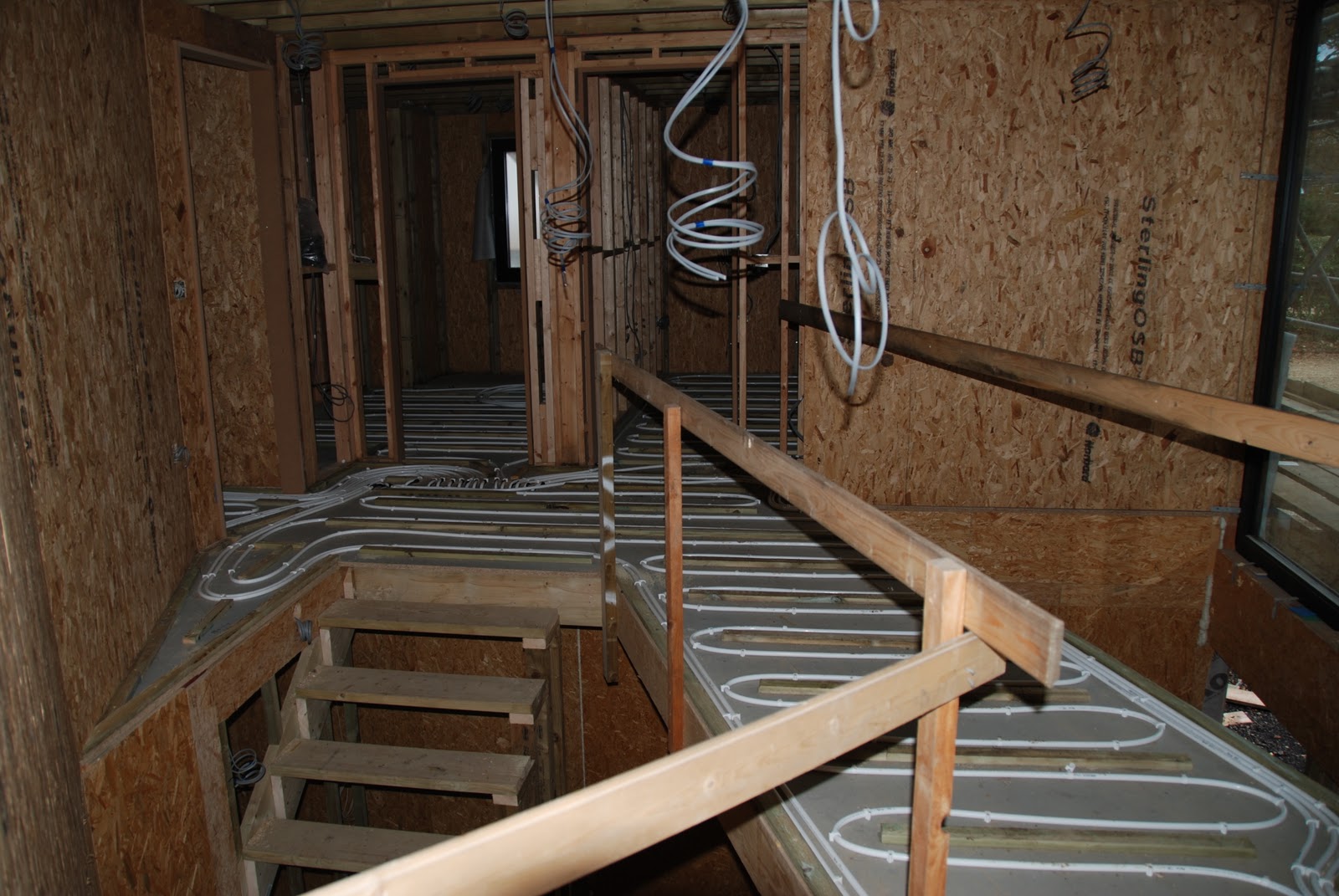Modern House Build In Surrey Day 163 First Floor First Fix Nearing 