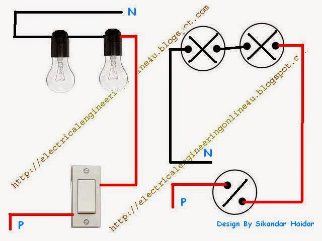 How to Wire Lights in Series with Switch - Electrical Online 4u
