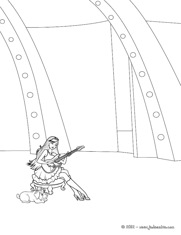 Barbie And The Diamond Castle Coloring Pages Coloring Pages Gallery