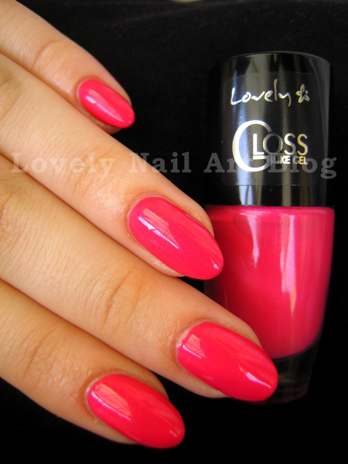 Lovely Nail Art Lovely Gloss Like Gel Nr. 150. élénk rózsaszín egy