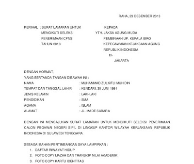 Contoh Lamaran Kejaksaan Agung contoh surat lamaran kerja cpns kejaksaan agung resmi dan Contoh Lamaran Kejaksaan Agung contoh surat lamaran kerja cpns kejaksaan agung resmi dan