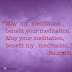Meditation Helps Meditation