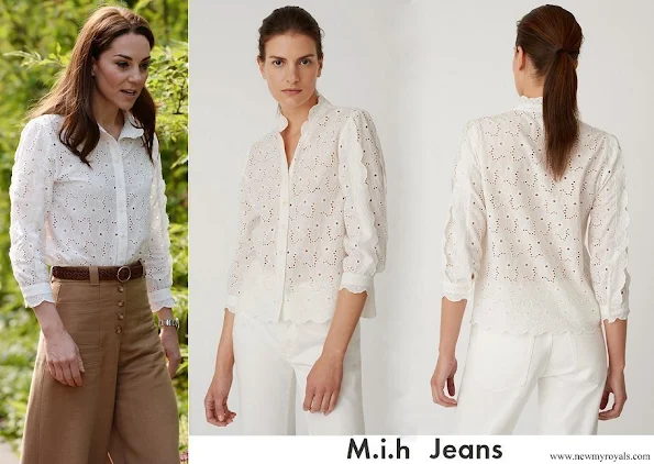 Kate Middleton wore M.i.h Jeans Mabel Shirt