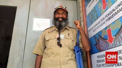 Philip Karma, Tokoh Papua Merdeka, Foto CNN