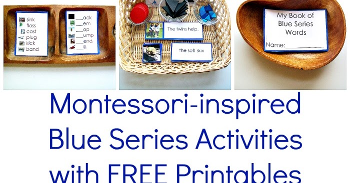 Montessori Inspired Blue Series Activities With Free Printables Every Star Is Different