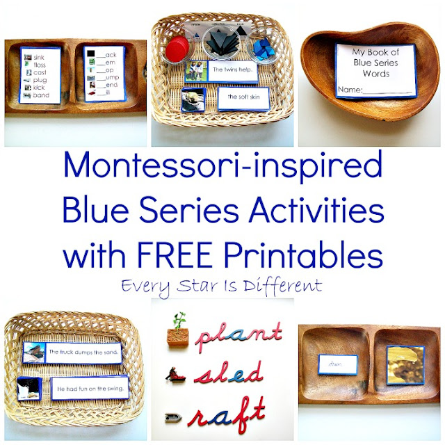 Montessori-inspired Blue Series Activities with FREE Printables