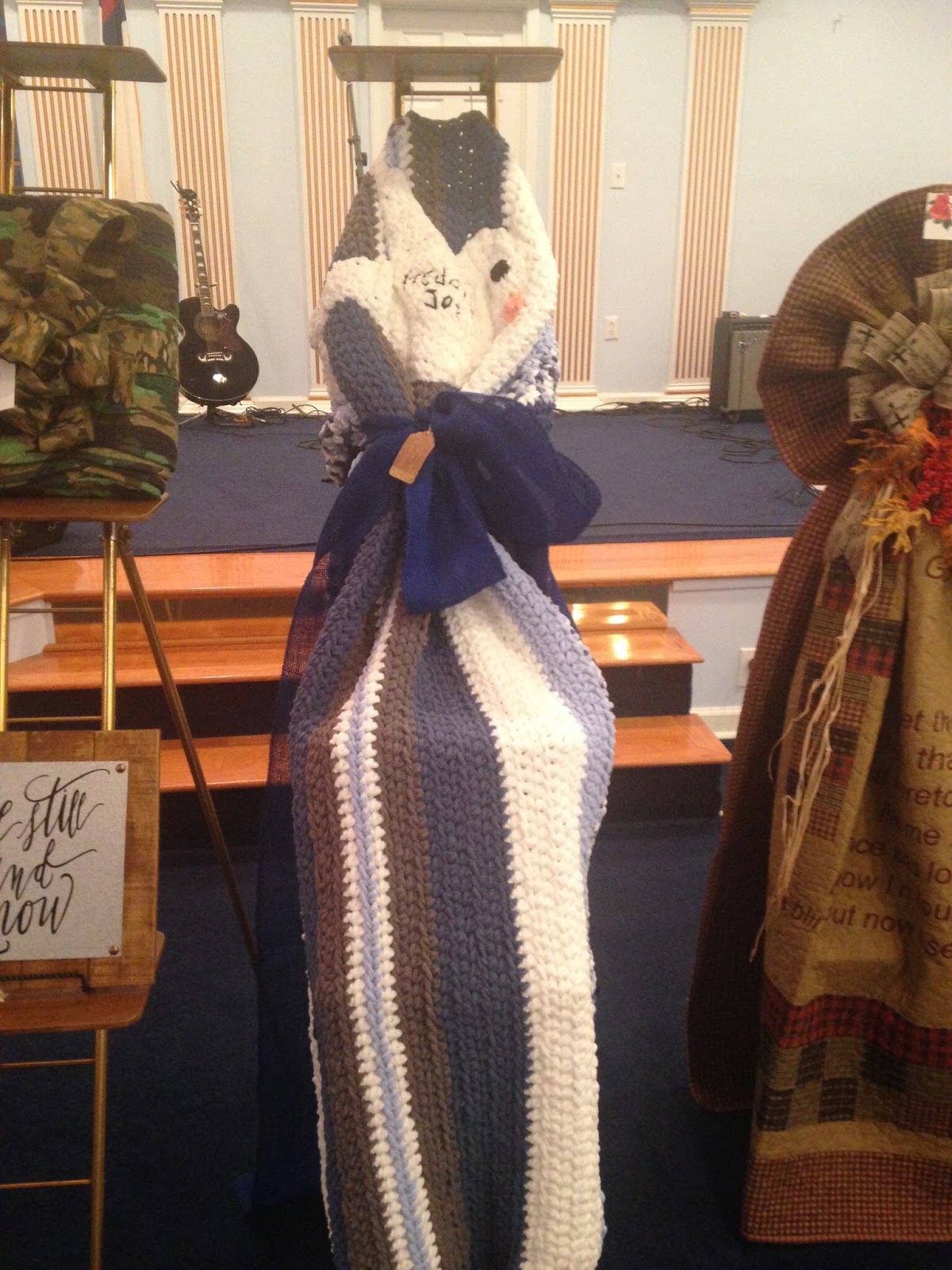 The Perfect Stitch... Memorial Blanket....