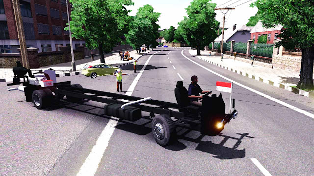 Mod Chassis Bus Hino RK Euro Truck Simulator 2