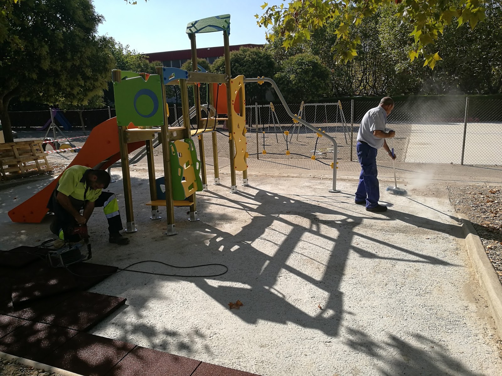 NOVEDADES EN NUESTROS PATIOS DE RECREO