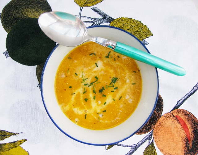 Carrot, Leek and Mustard Seed Soup