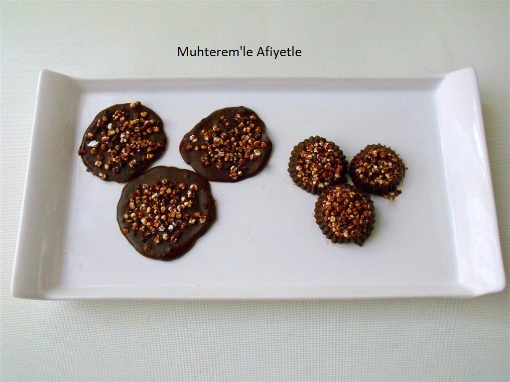 mısır patlaklı çikolata