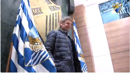 Lauridsen, ex-futbolista del Málaga: "Para mí es un orgullo volver a este estadio tan precioso"