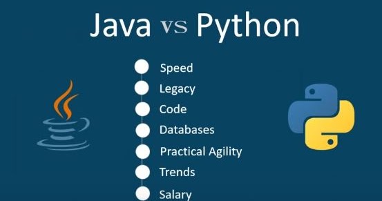 Java vs Python Comparison ~ Computer Languages image.