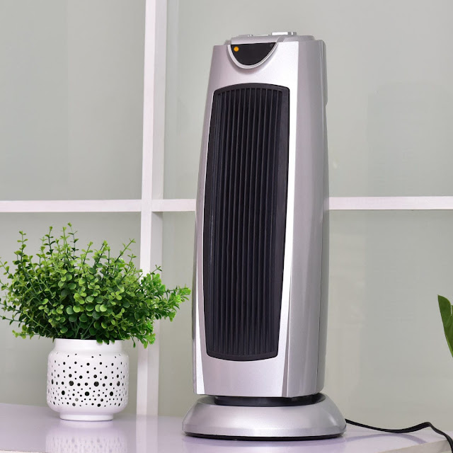 Deal: 81% OFF for 1500W Oscillating Electronic Thermostat 2Heat Setting Space Heater