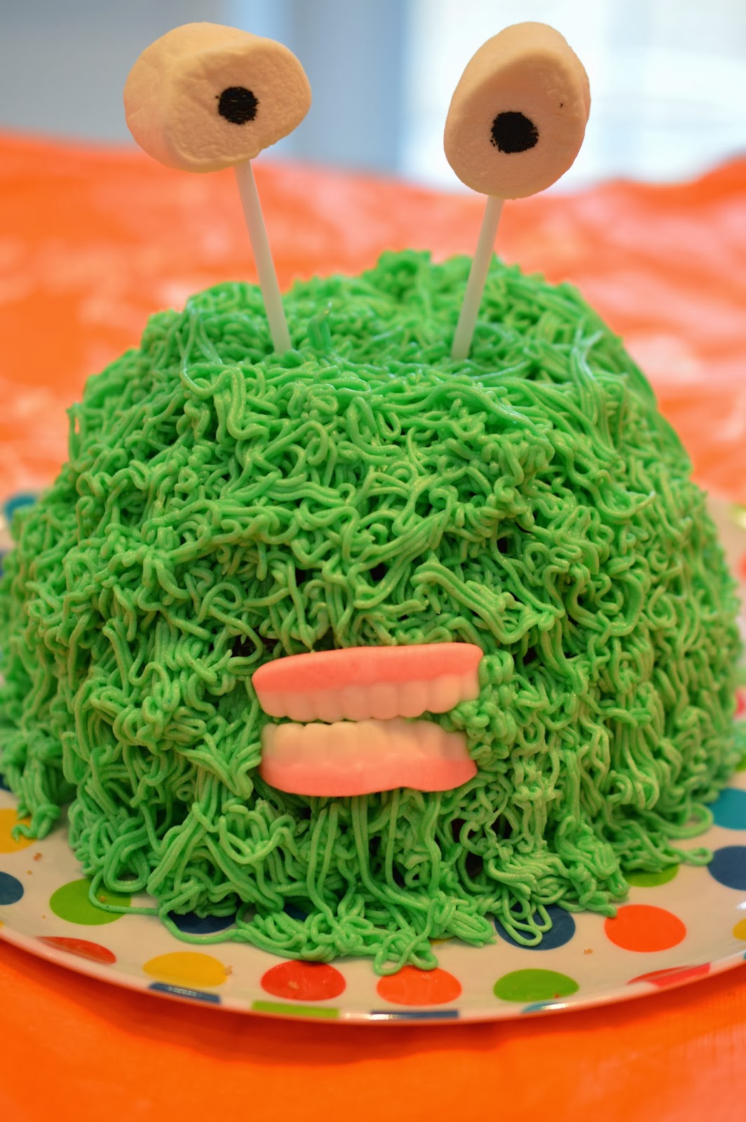 Lili popotte: Gâteau monstre a la citrouille