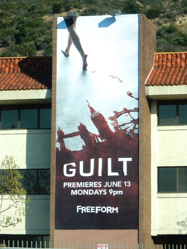 Guilt series premiere billboard Guilt series premiere billboard