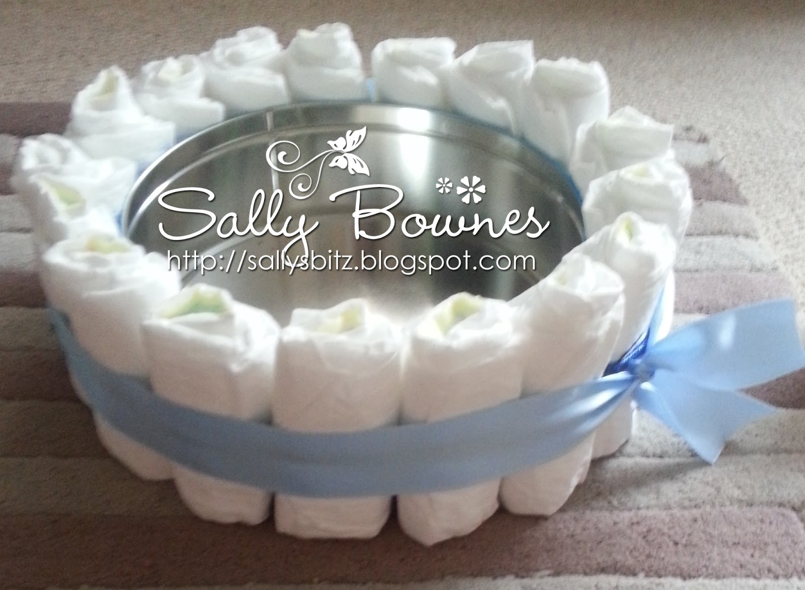 sallysbitz Nappy Cake ( tutorial)