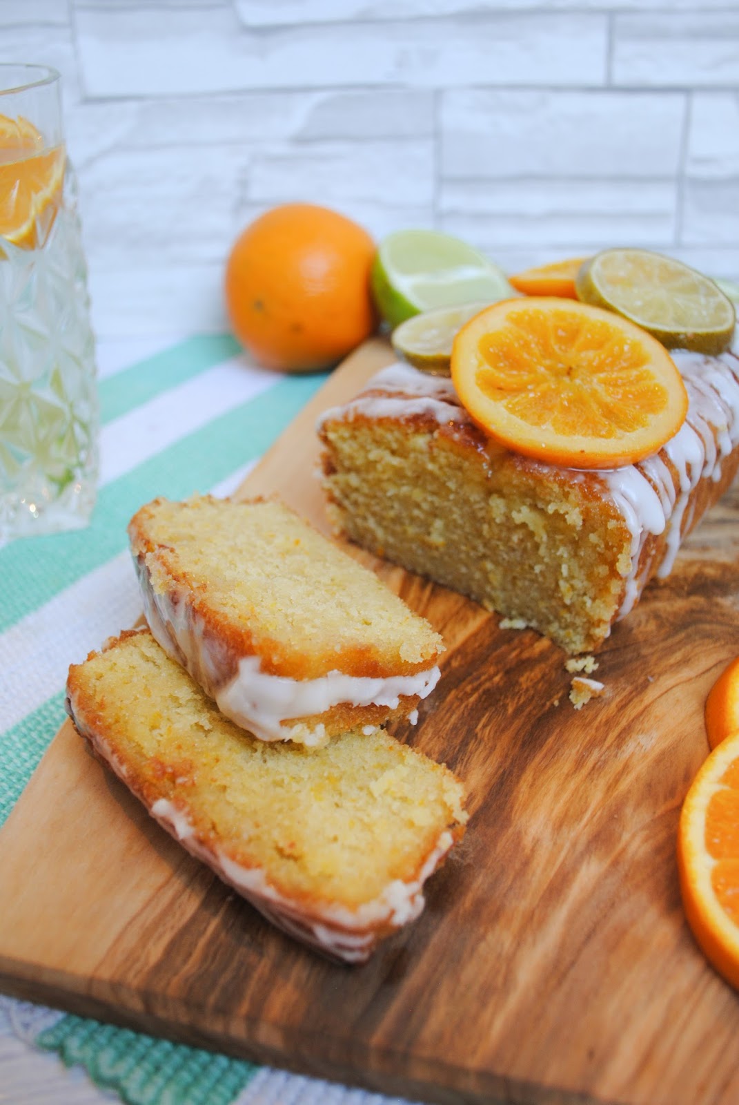 Sharkett Sisters MEDITERRANEAN GIN AND TONIC DRIZZLE CAKE