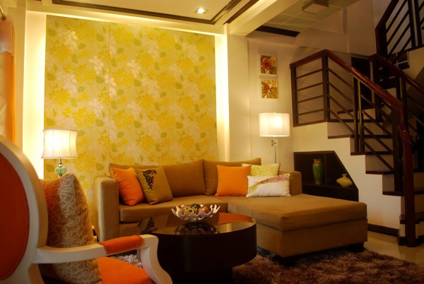 Wallpaper Warna  Kuning  Cerah Untuk Ruang  Tamu  INOVASI RUMAH