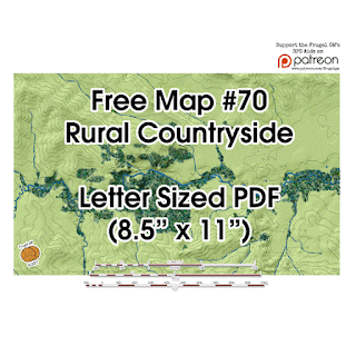 Free Map #70: A Rural Countryside (on Patreon)