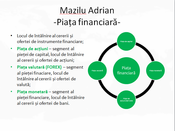 Adrian Mazilu Piata de capital