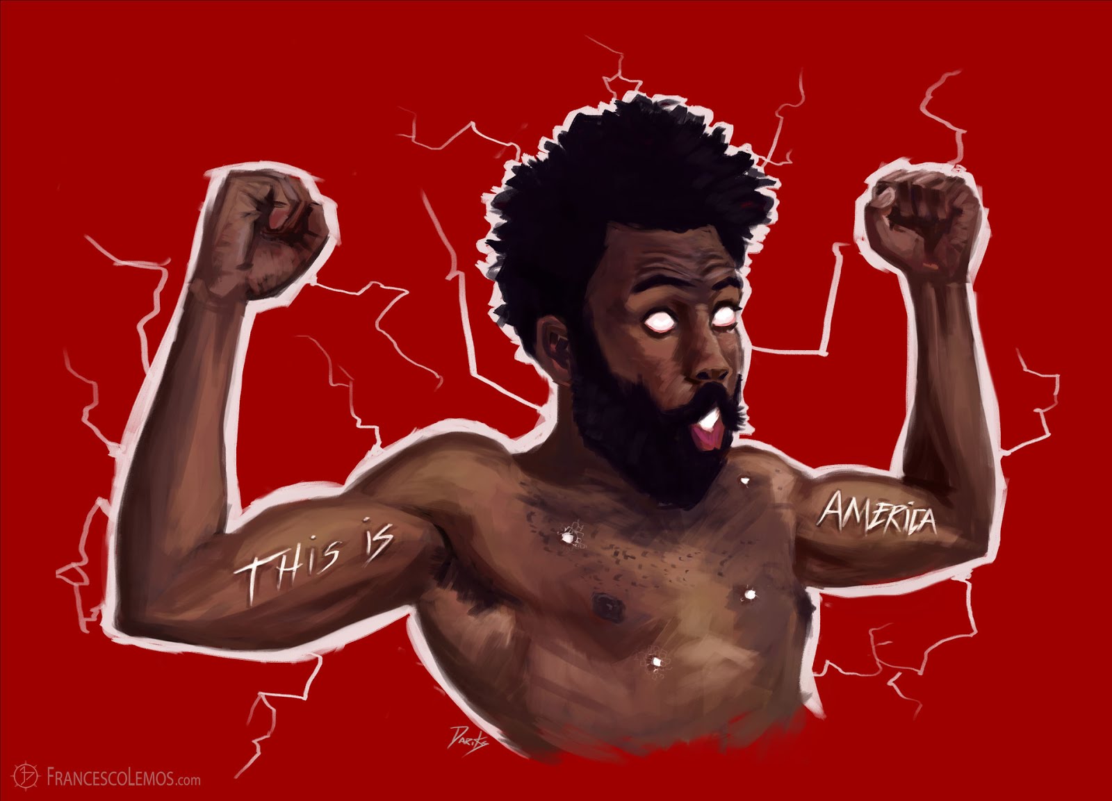 This is America Drawing