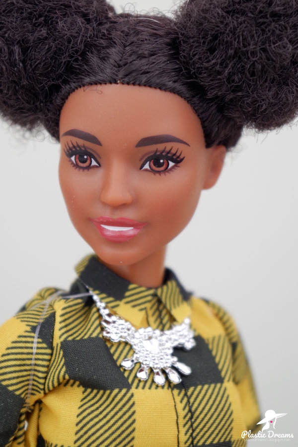 cheerful check barbie