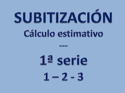 Resultado de imagen de subitizacion actiludis