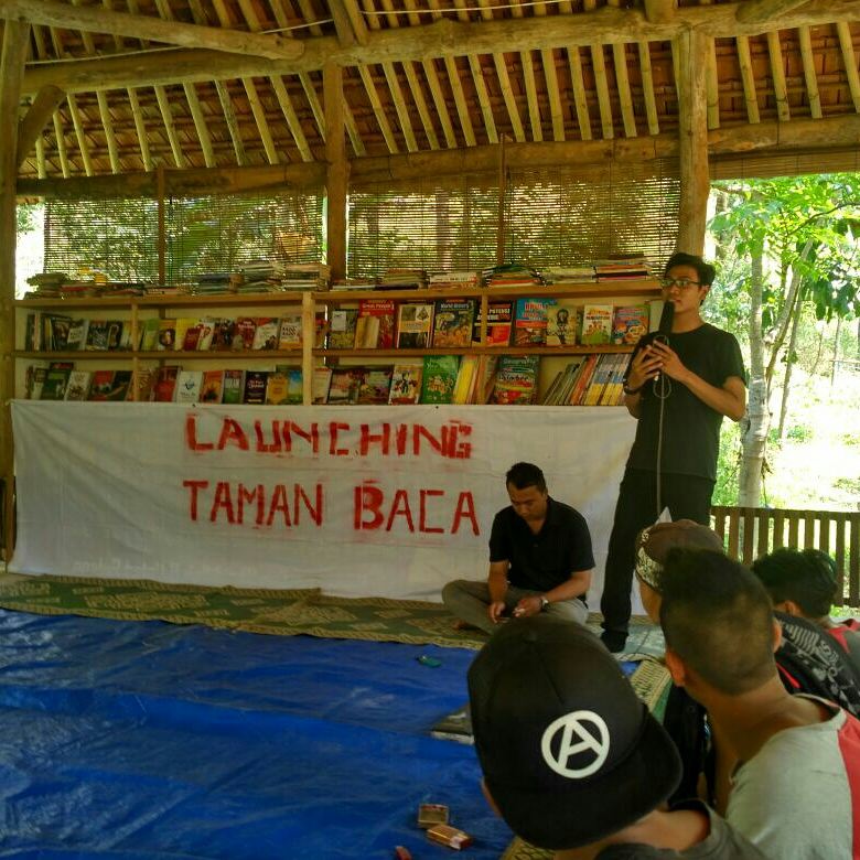 Launching Taman Baca : Tersedianya ruang untuk belajar - KMPP Yogyakarta